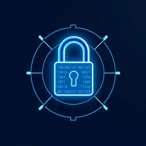 Rappresentazione grafica di un lucchetto digitale per la sicurezza dei dati